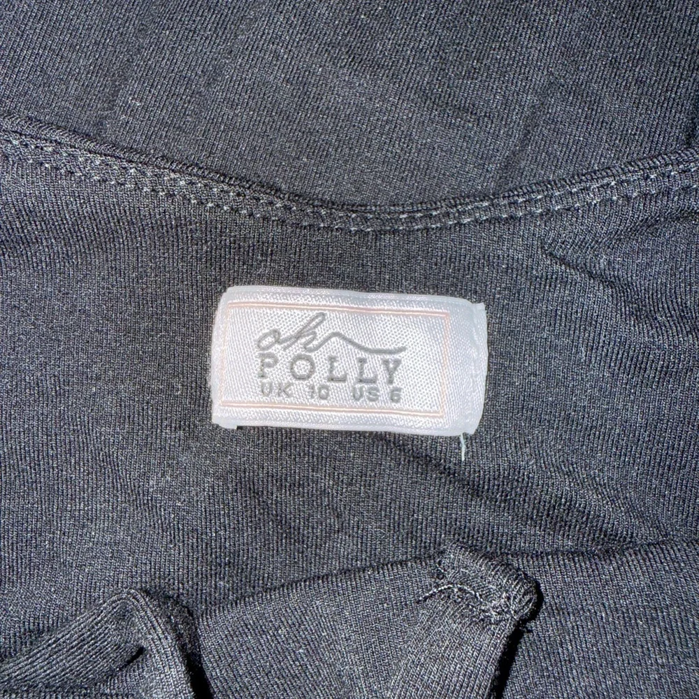 Oh Polly Black Backless Dress - Picture 6 of 7